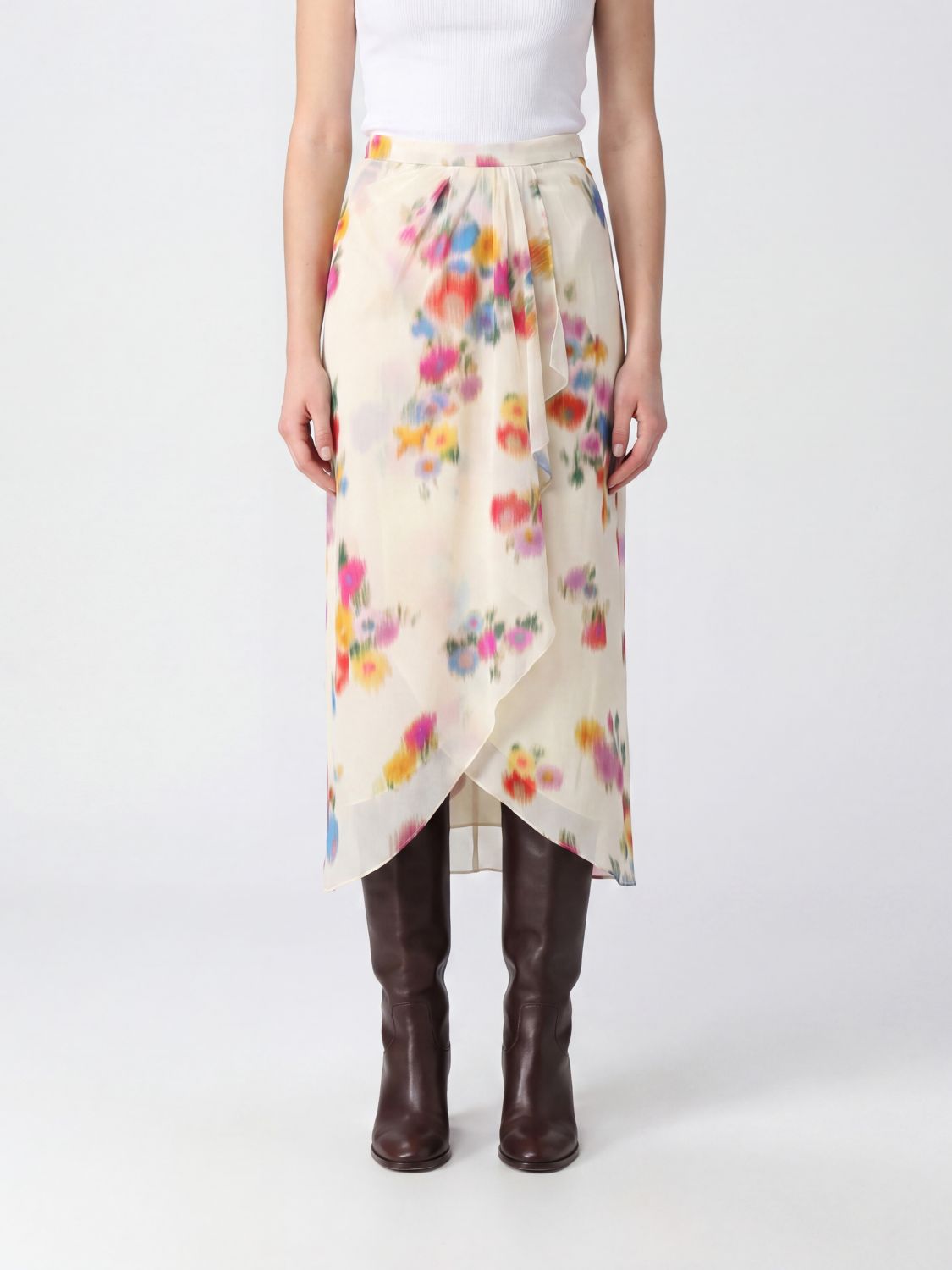 ISABEL MARANT ETOILE Skirt Woman color Ecru
