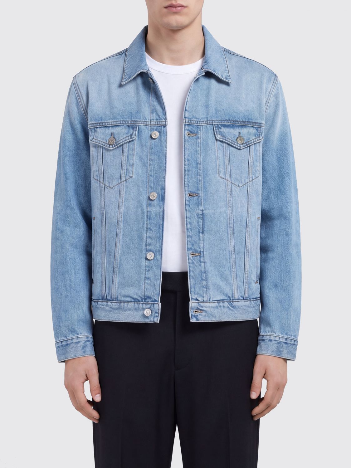 MM6 MAISON MARGIELA Coat Men color Blue