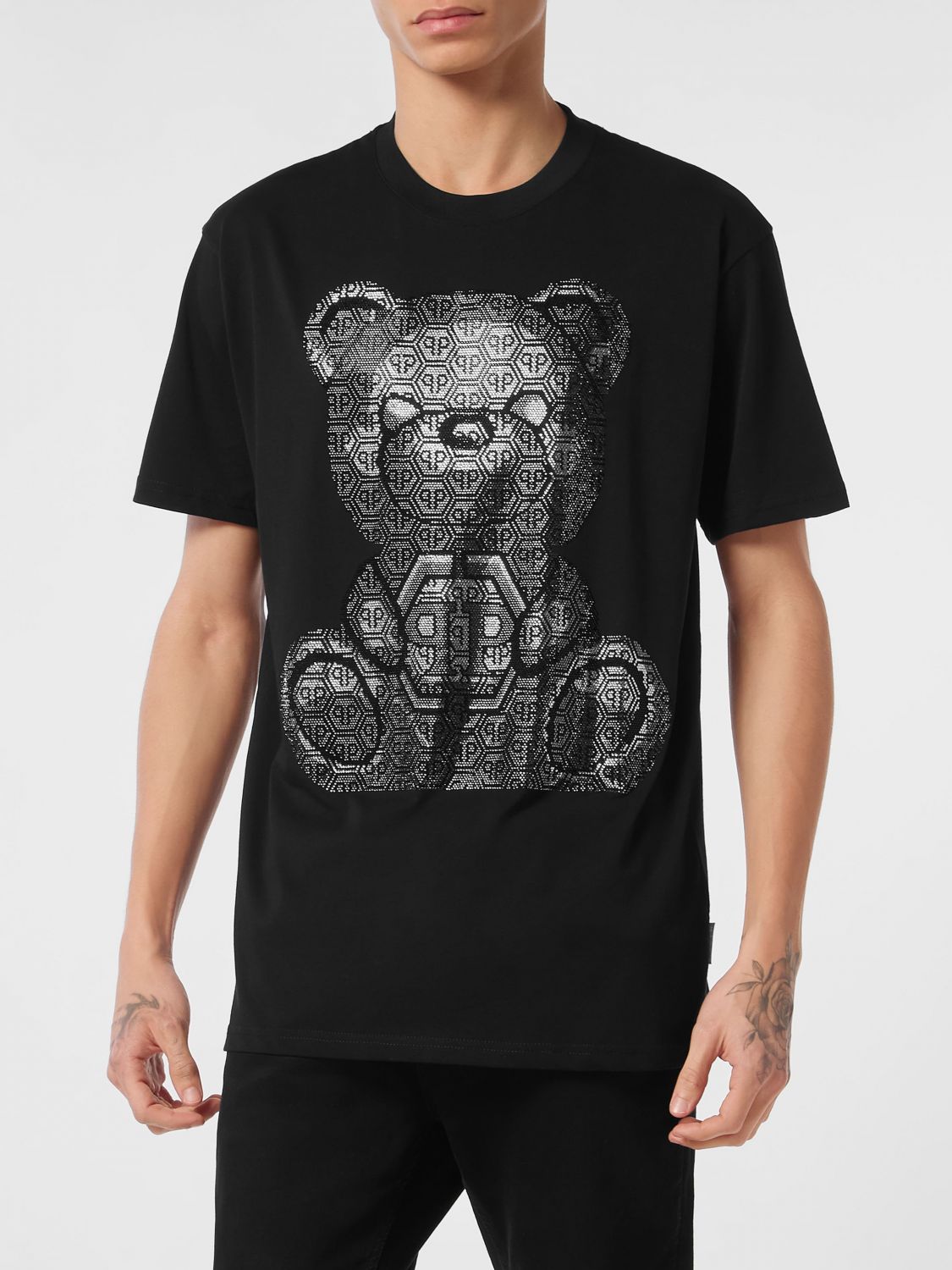 PHILIPP PLEIN T-Shirt Uomo colore Nero
