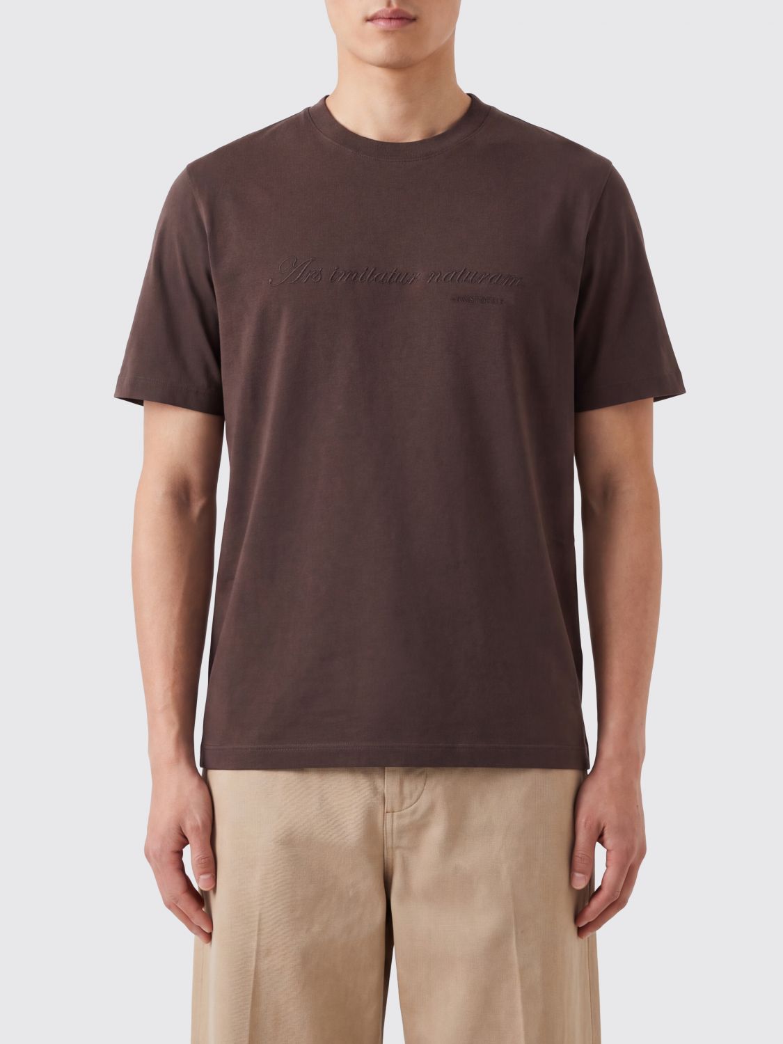 BRUNELLO CUCINELLI T-Shirt Men color Brown