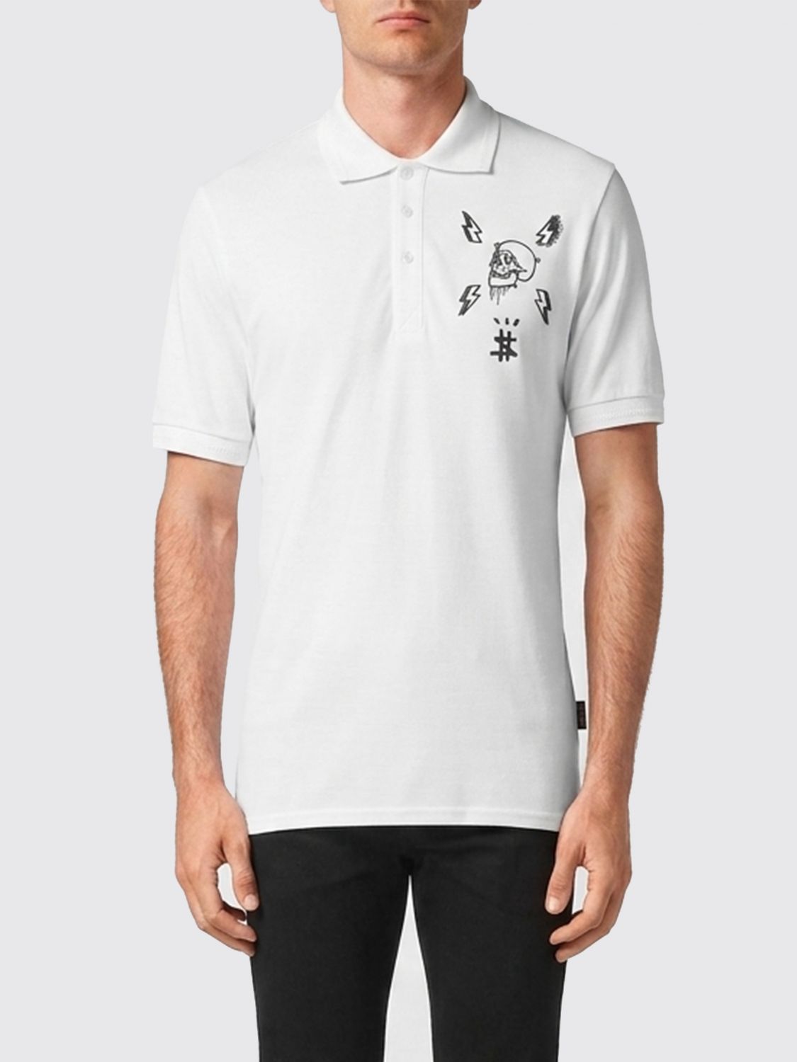 PHILIPP PLEIN T-Shirt Uomo colore Bianco