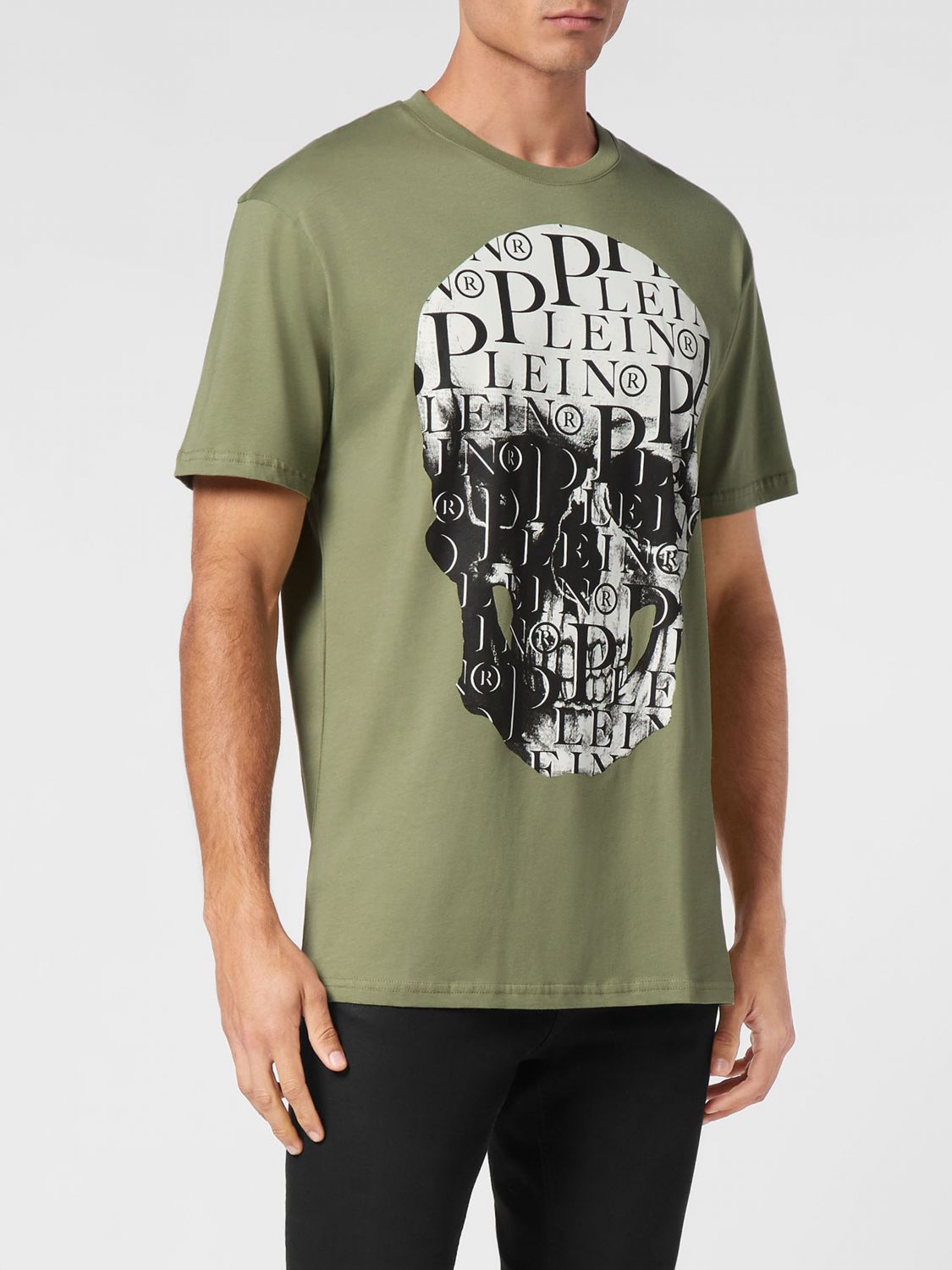 PHILIPP PLEIN T-Shirt Uomo colore Verde