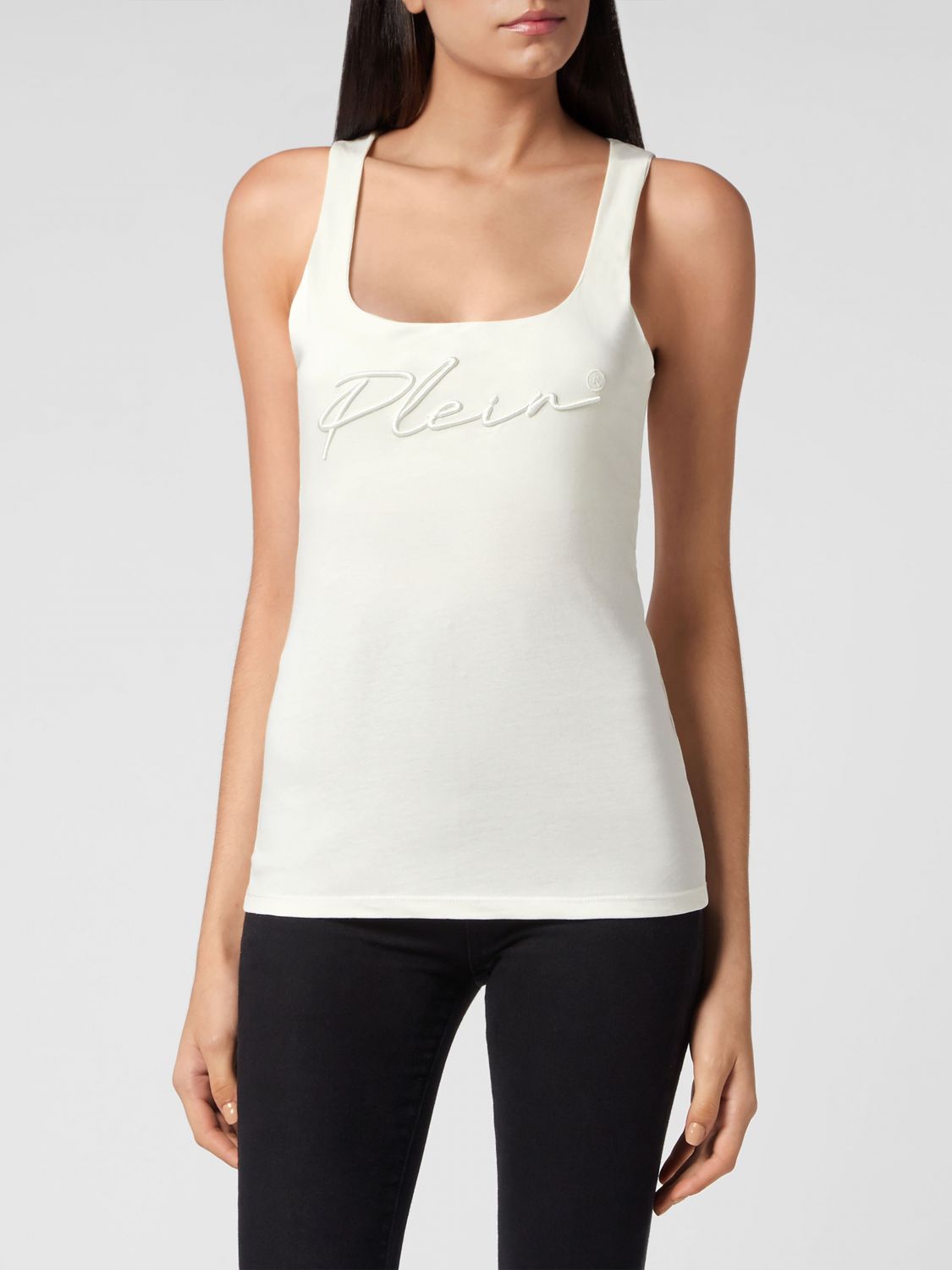PHILIPP PLEIN Top Donna colore Avorio