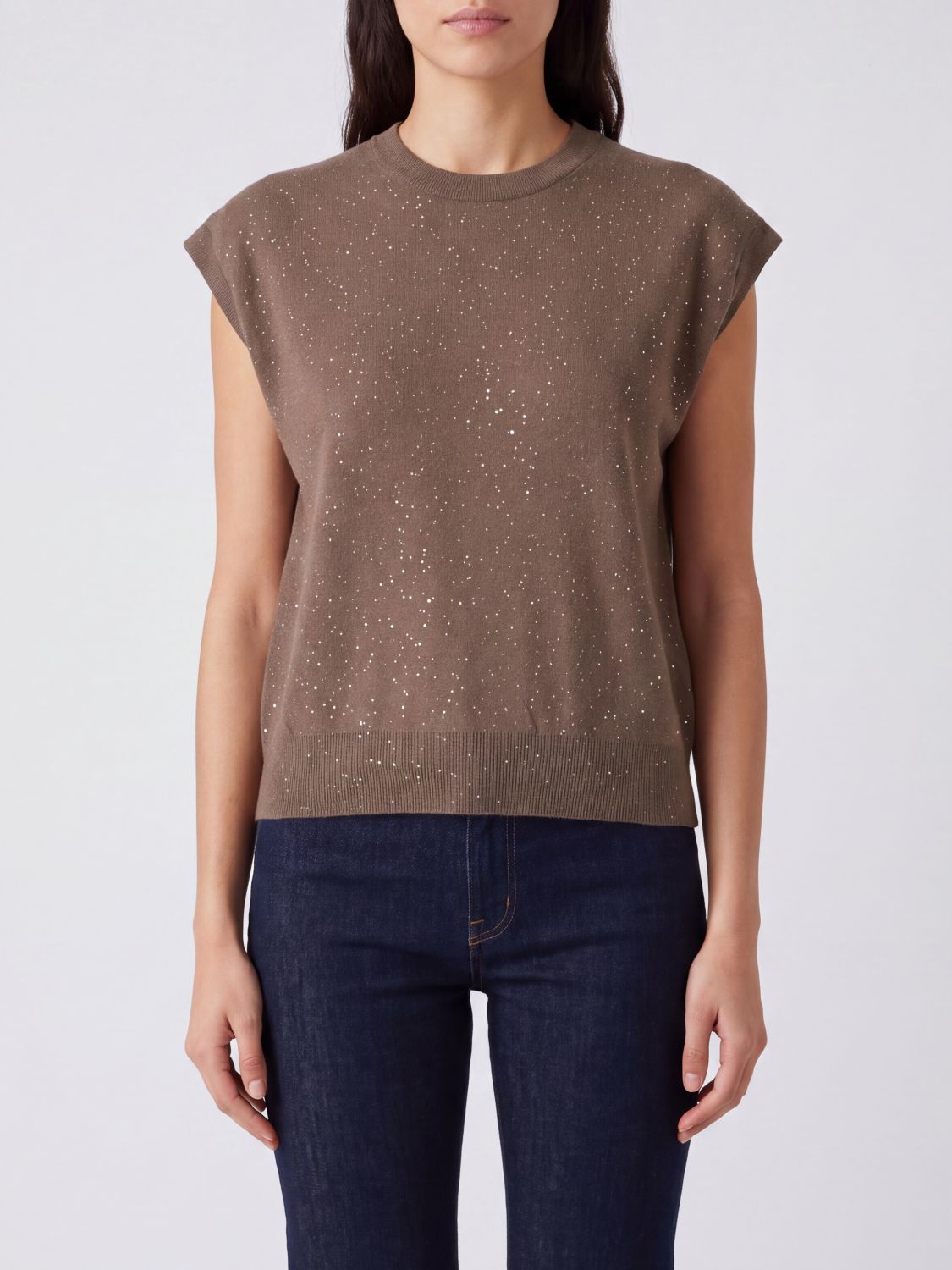 HERNO Gilet Donna colore Marrone