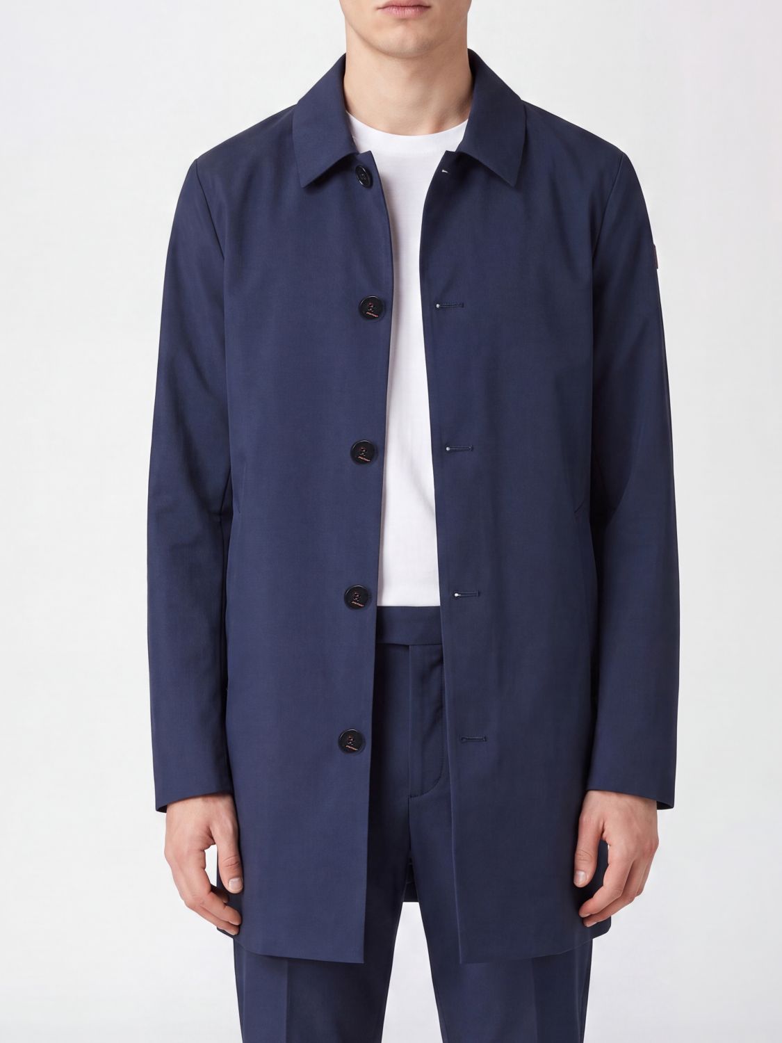 Rrd Crease-Resistant Technical Fabric Montecristo Trench Coat