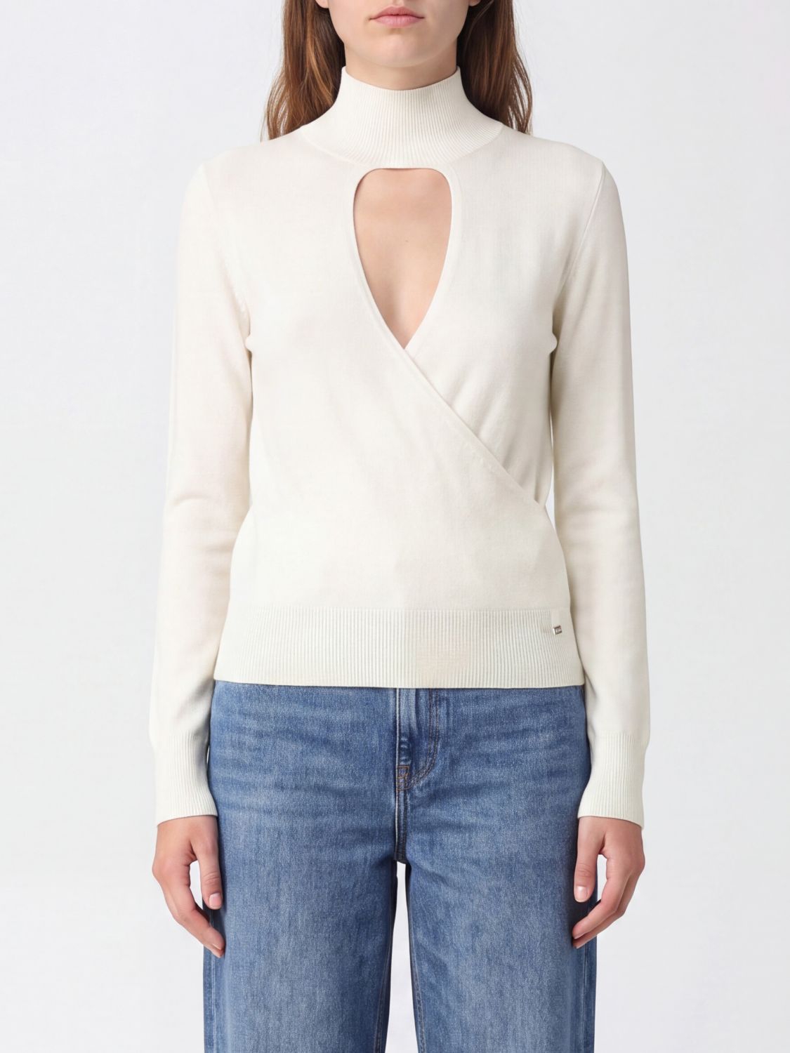 HERNO Sweater Woman color White