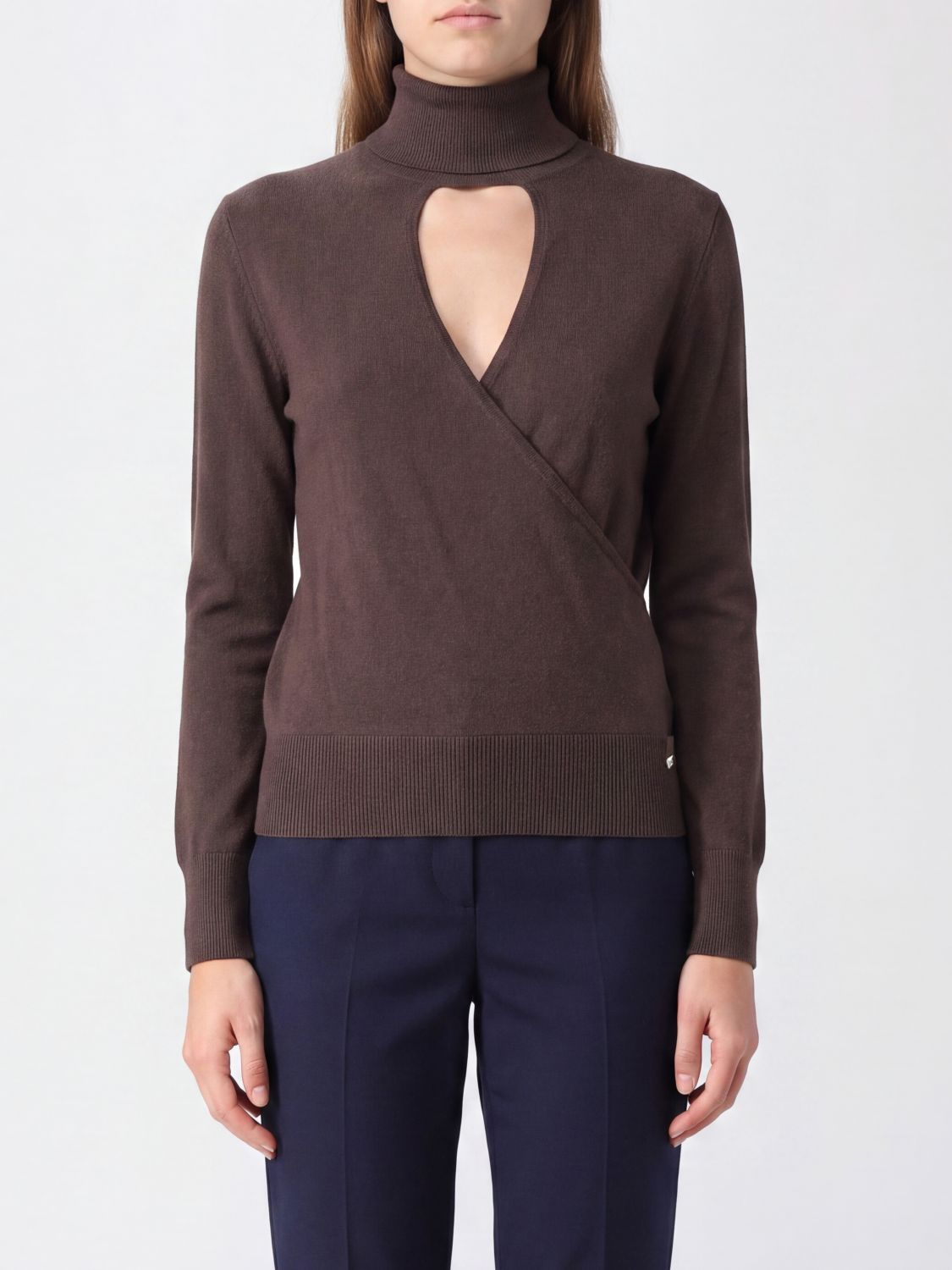 HERNO Sweater Woman color Brown