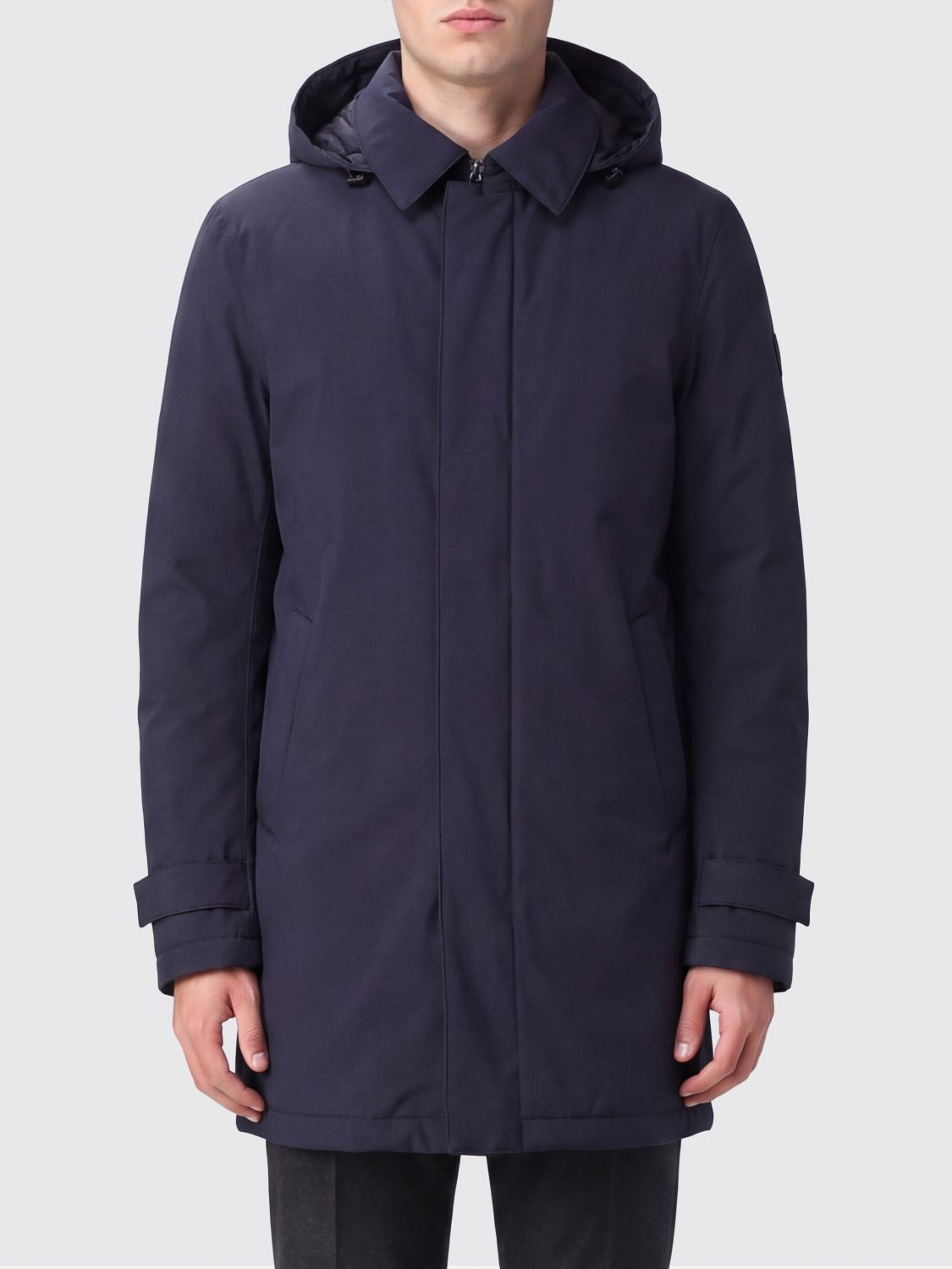 HERNO Jacket Men color Blue