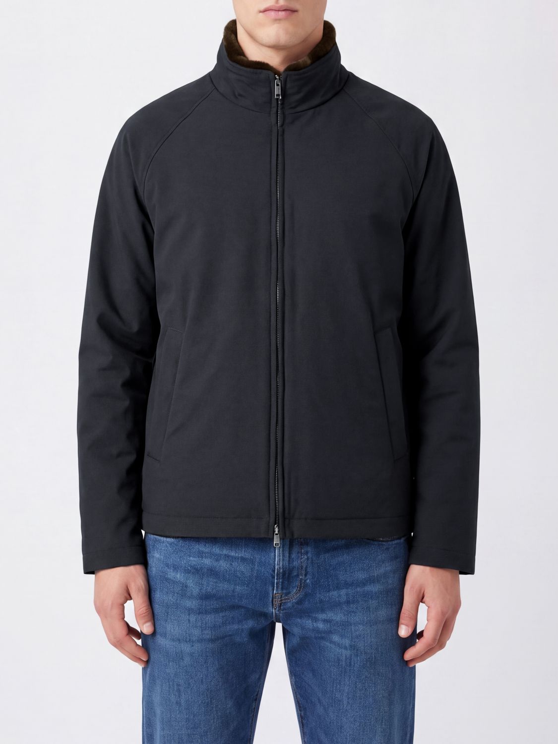 HERNO Jacket Men color Blue