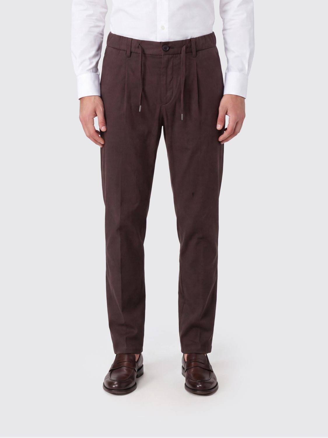 HERNO Pants Men color Brown