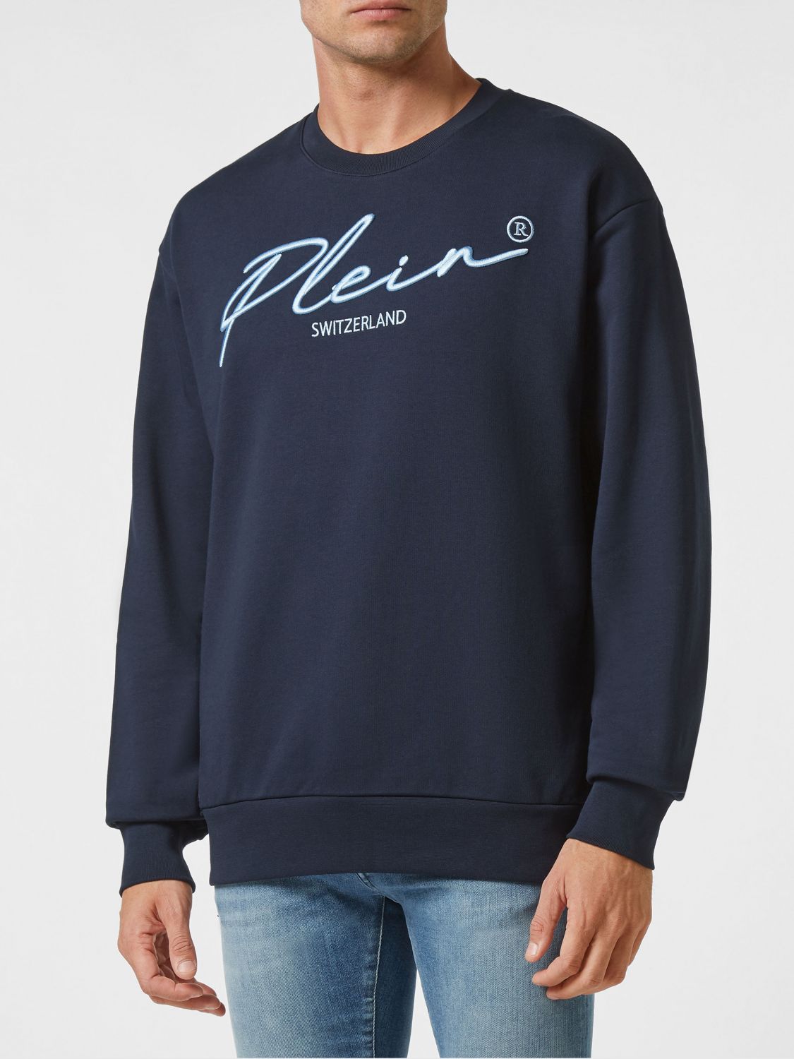 PHILIPP PLEIN Felpa Uomo colore Blue