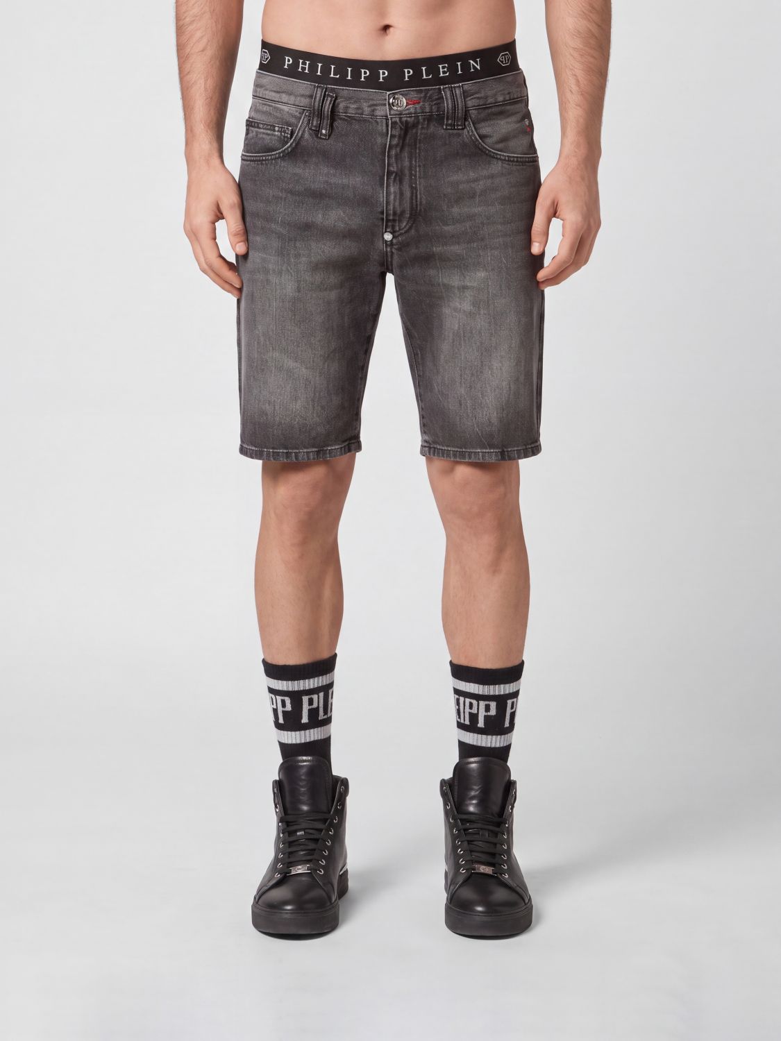 PHILIPP PLEIN Jeans Uomo colore Grigio