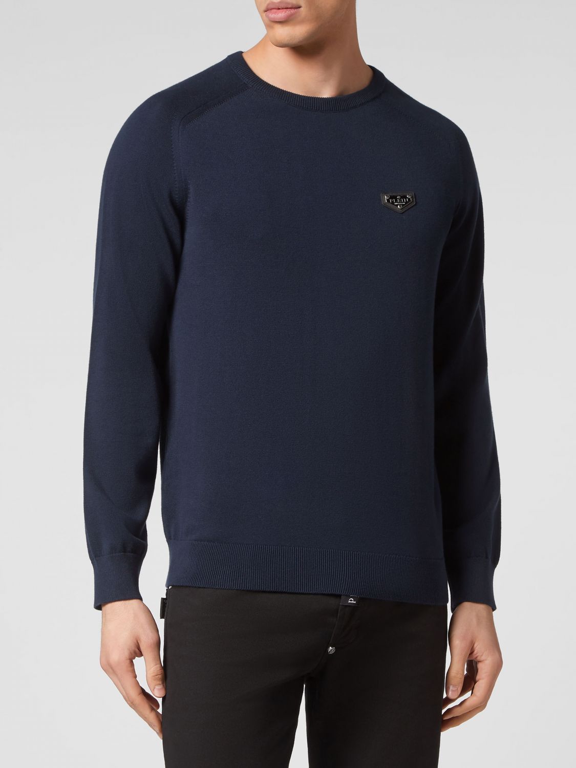 PHILIPP PLEIN Sweater Men color Blue