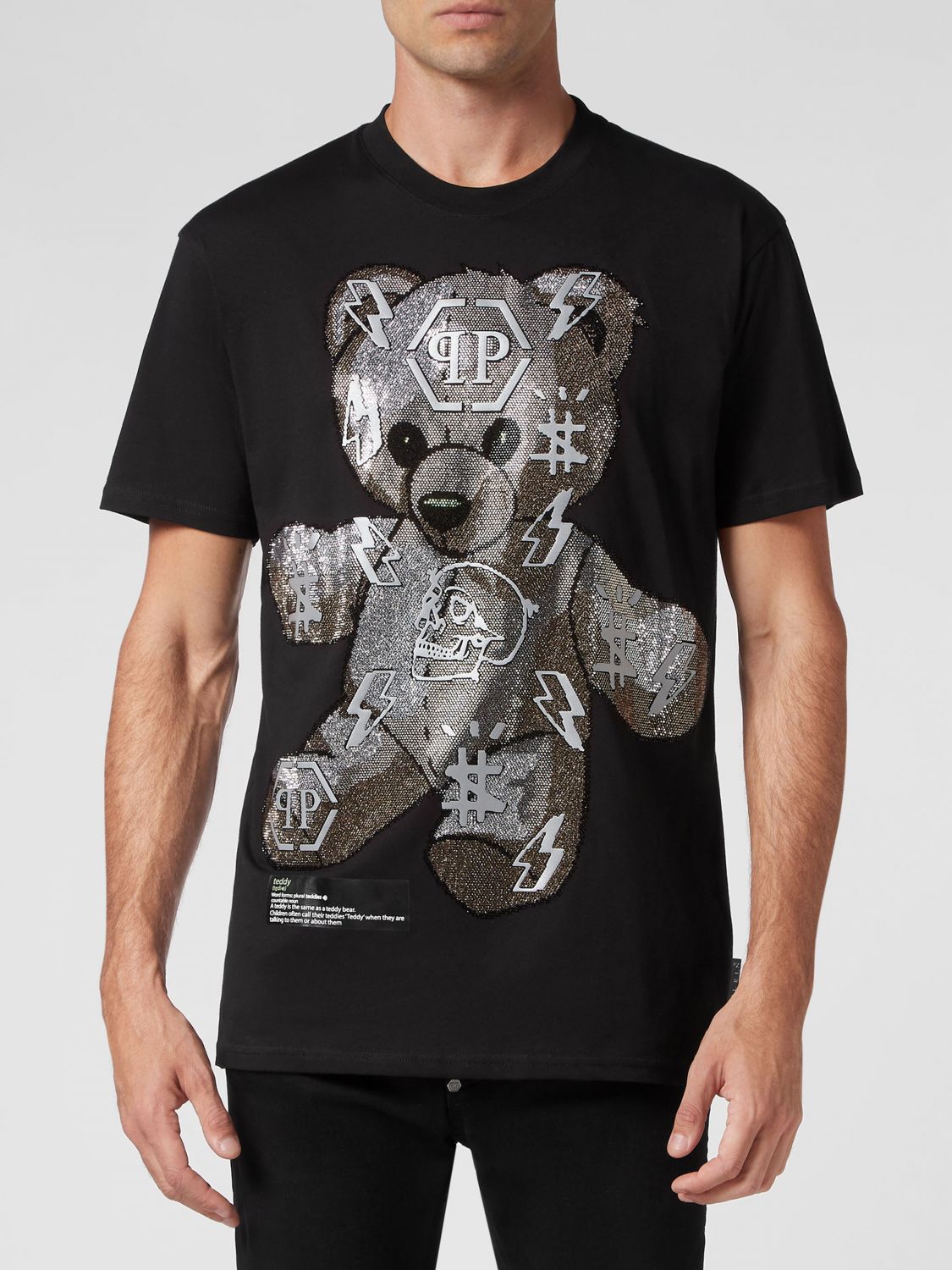 PHILIPP PLEIN T-Shirt Uomo colore Nero