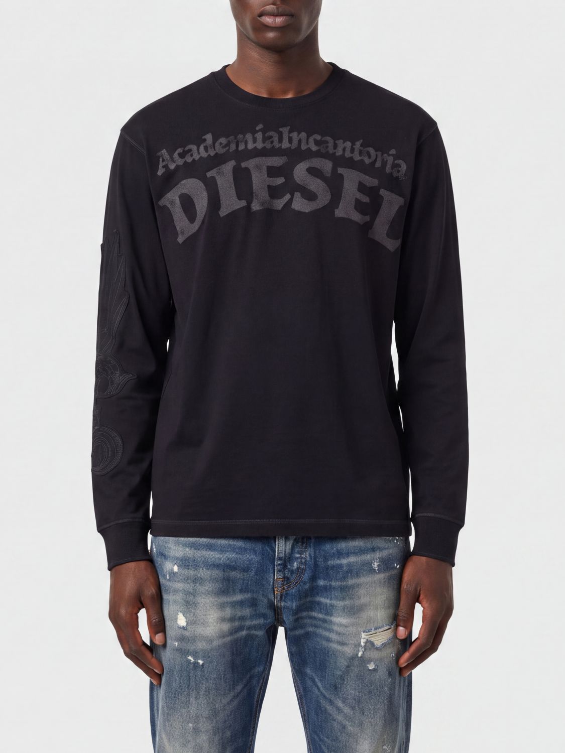 DIESEL T-Shirt Uomo colore Nero