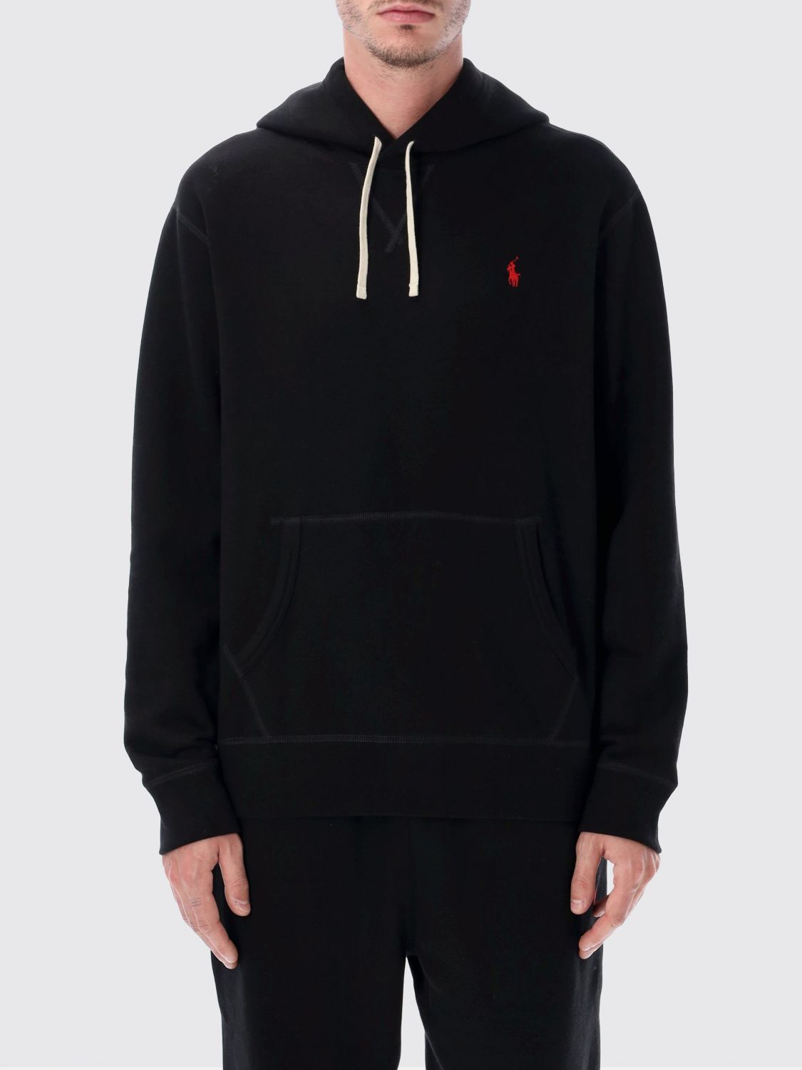 Polo Ralph Lauren Cotton Hoodie with Iconic Embroidered Pony Logo