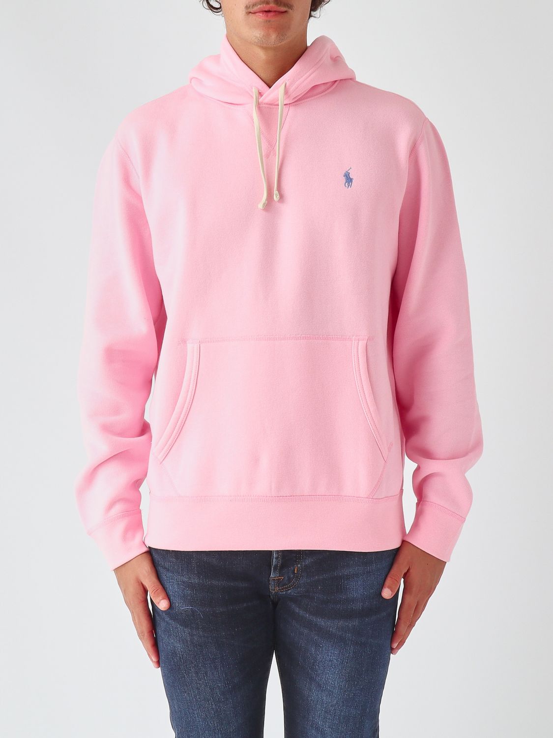 POLO RALPH LAUREN Baumwoll-Hoodie mit ikonischem gesticktem Pony-Logo