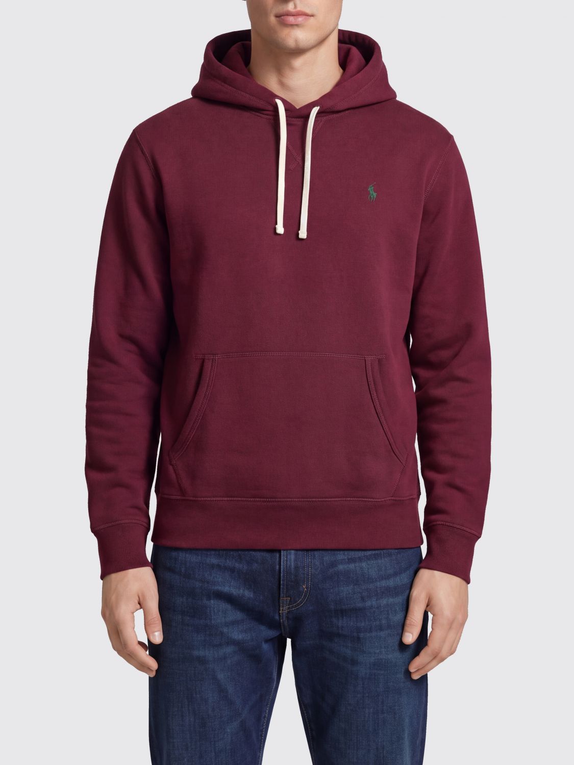 POLO RALPH LAUREN Cotton Hoodie with Iconic Embroidered Pony Logo