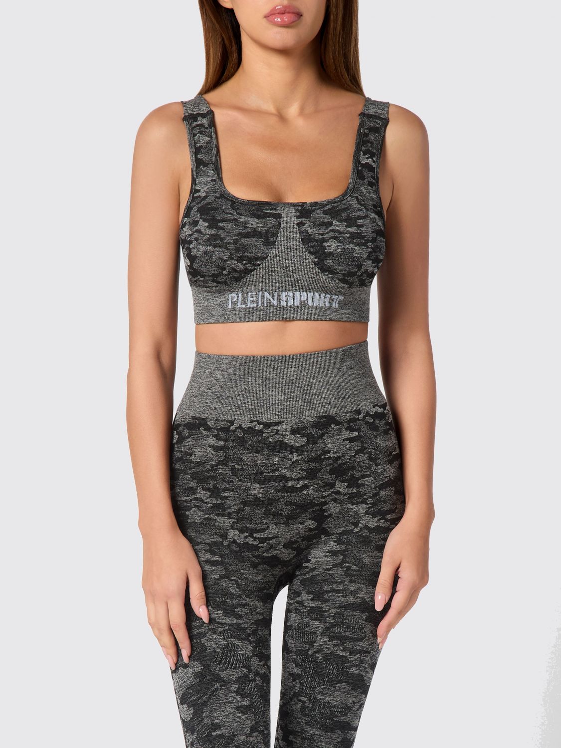 PLEIN SPORT Top Donna colore Nero