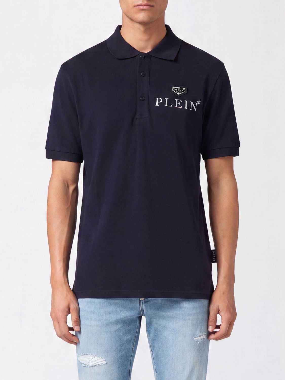 PHILIPP PLEIN Polo Uomo colore Blue