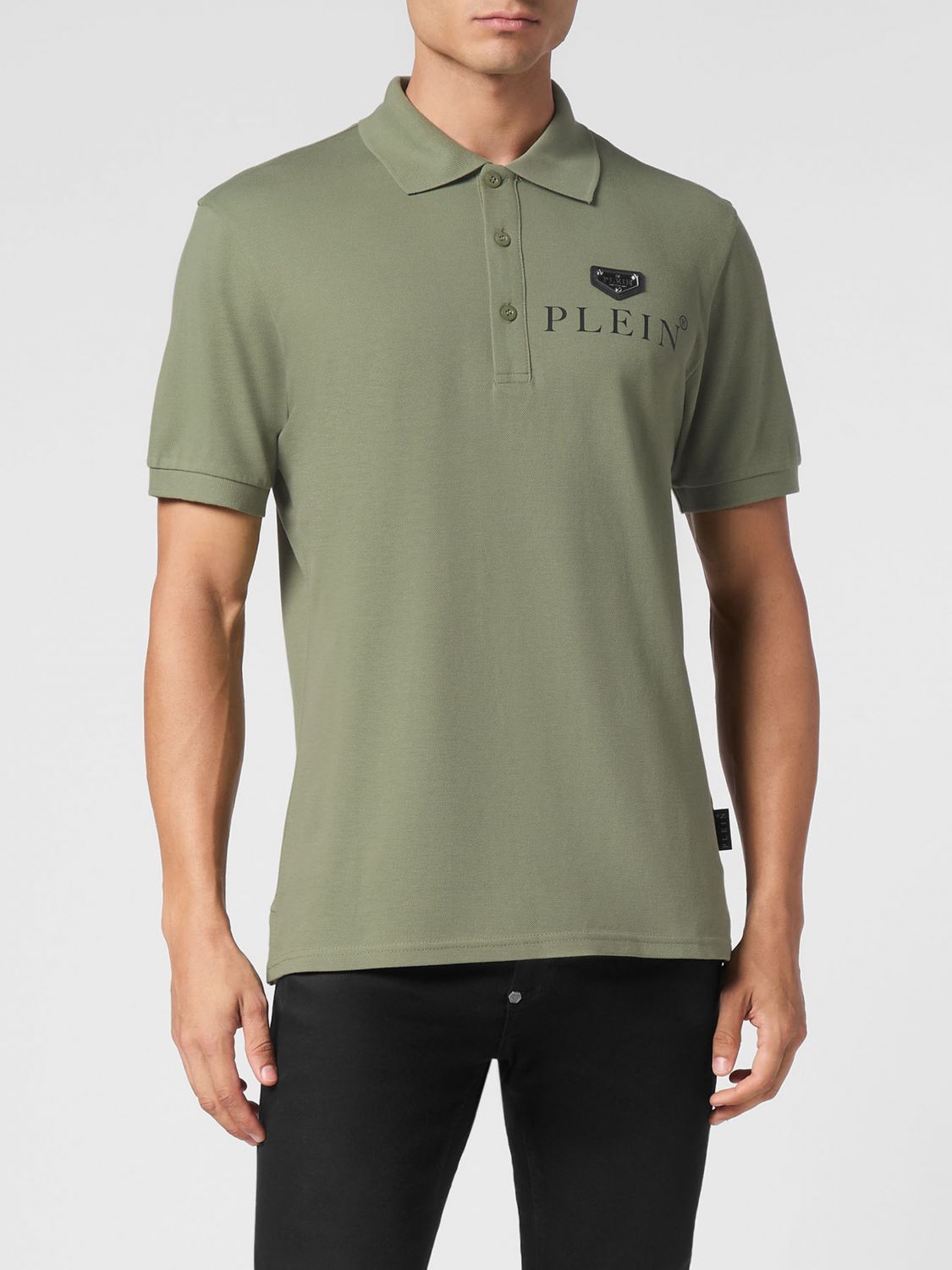 PHILIPP PLEIN Polo Uomo colore Verde