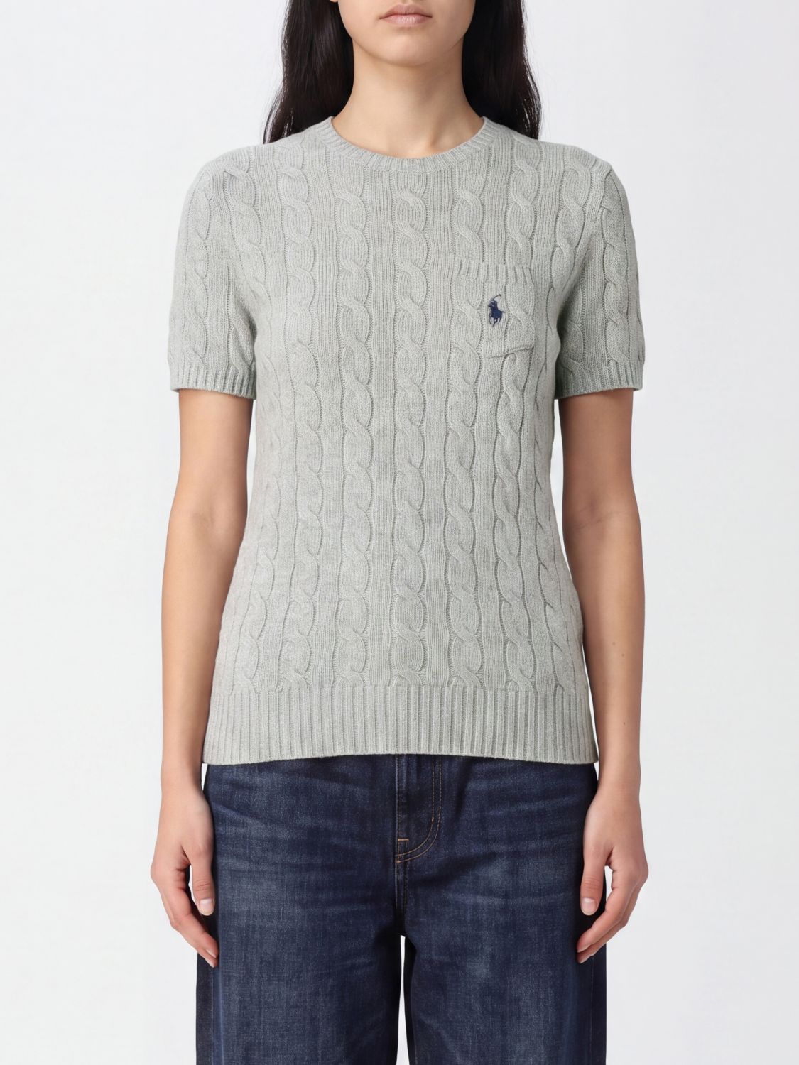 POLO RALPH LAUREN Sweater Woman color Grey