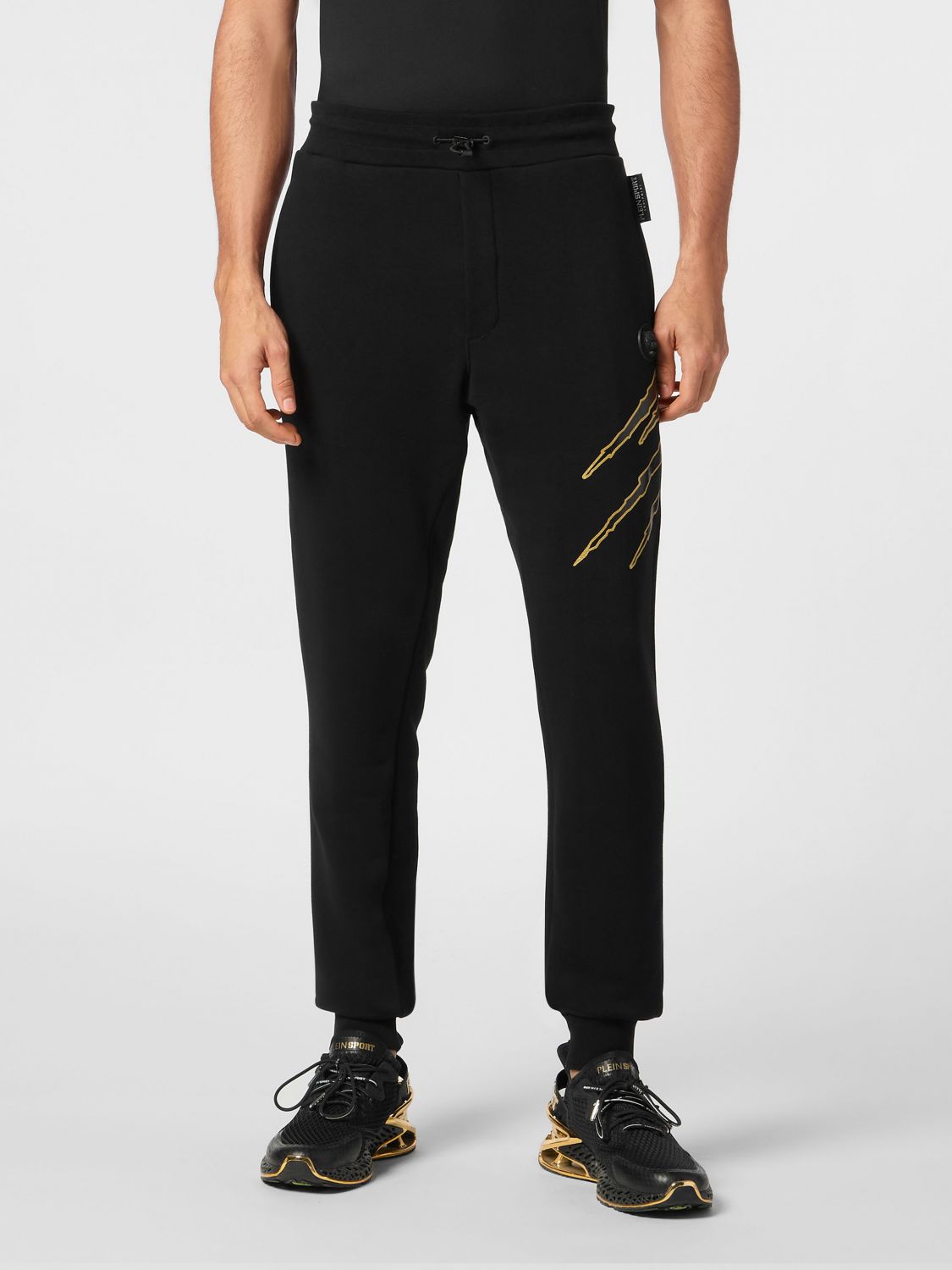 PLEIN SPORT Pantaloni Uomo colore Nero 1