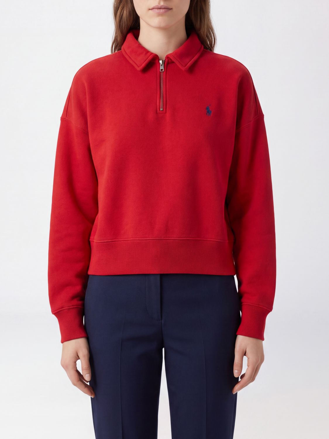 POLO RALPH LAUREN Sweatshirt Woman color Red