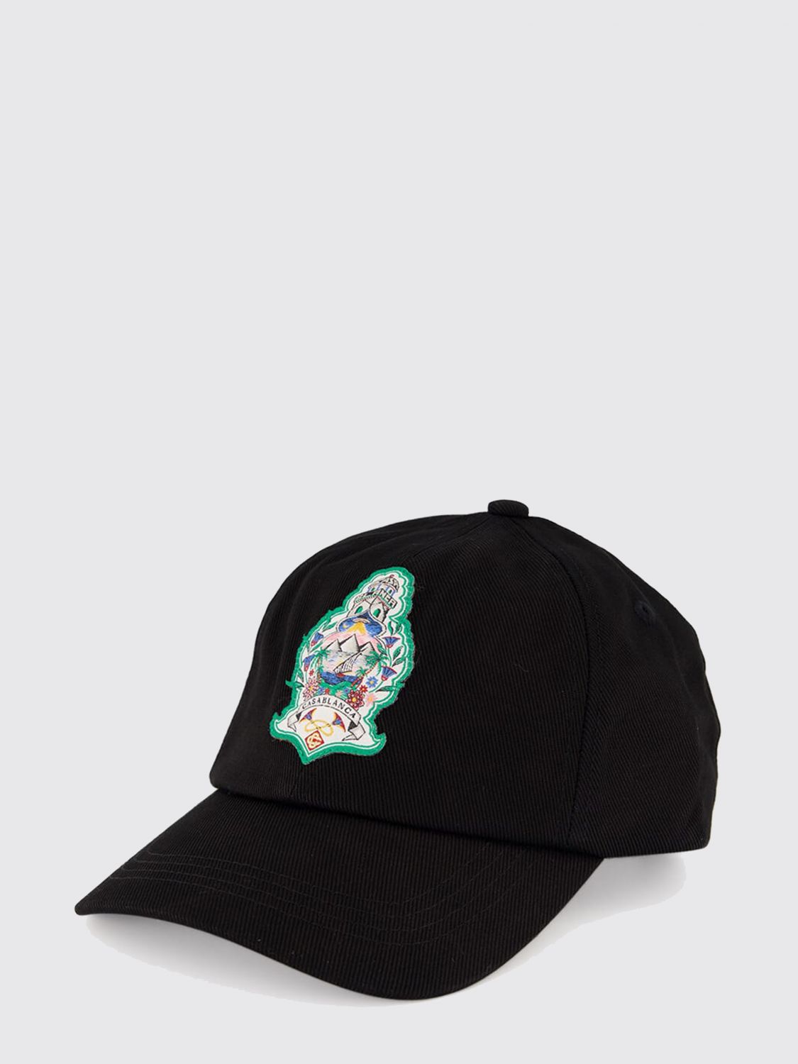 CASABLANCA Baseballkappe aus Baumwolle von mit gesticktem Logo und verstellbarem Riemen