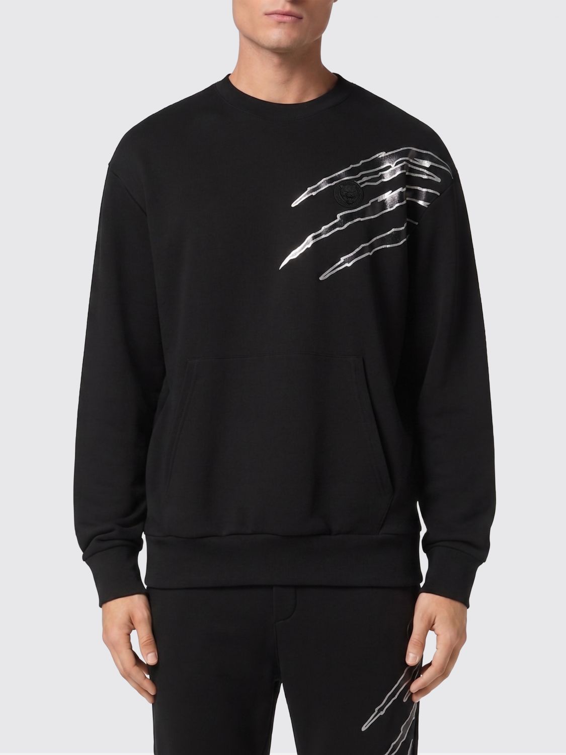 PLEIN SPORT Felpa Uomo colore Nero 1