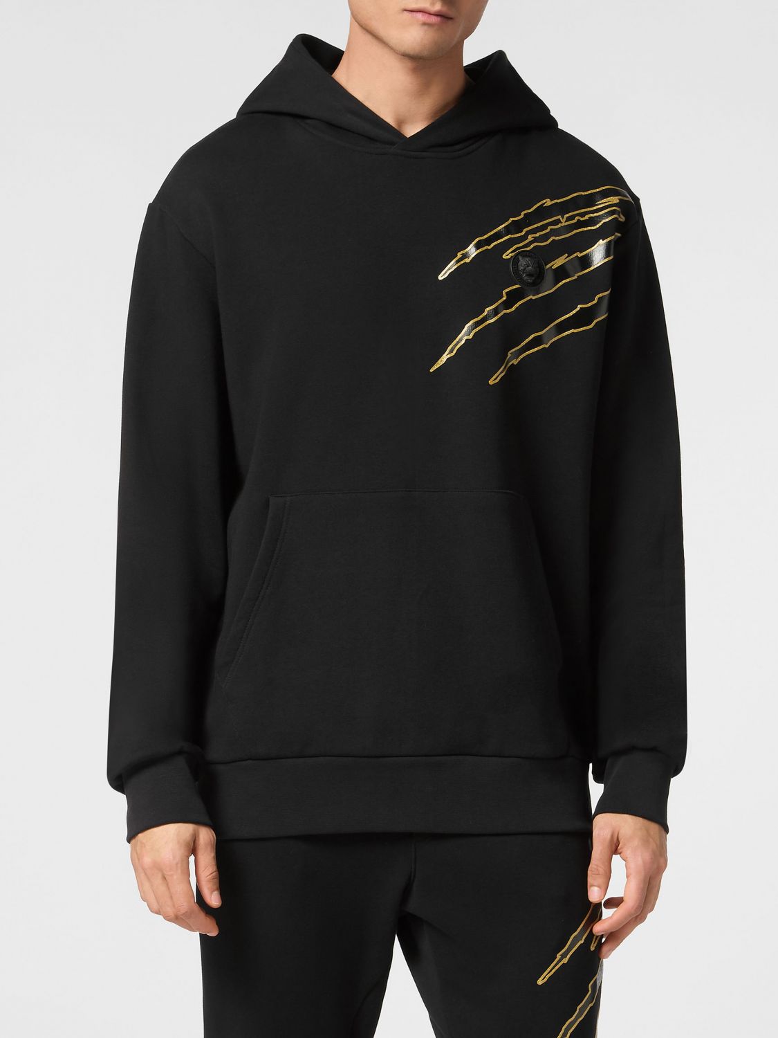 PLEIN SPORT Felpa Uomo colore Nero