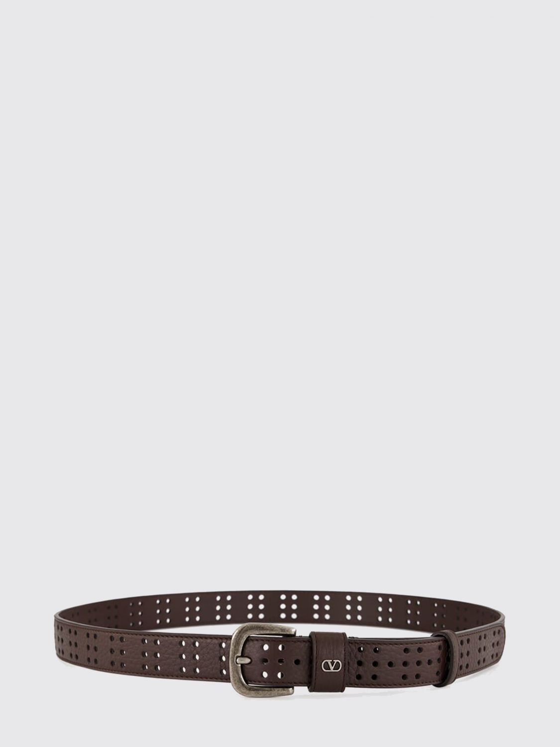 VALENTINO GARAVANI VLogo Signature Smooth Calfskin Leather Belt