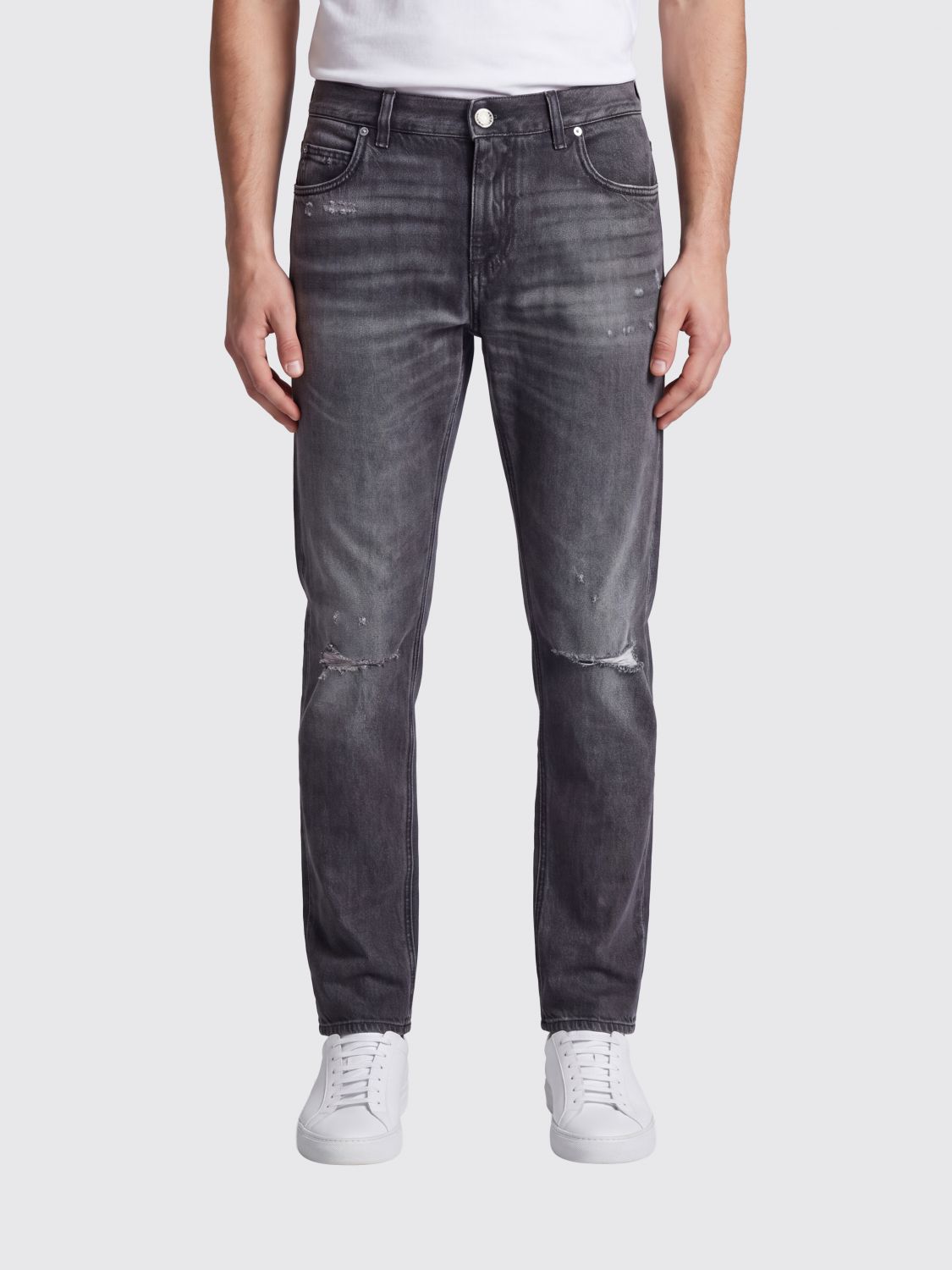 DOLCE & GABBANA Jeans Men color Grey