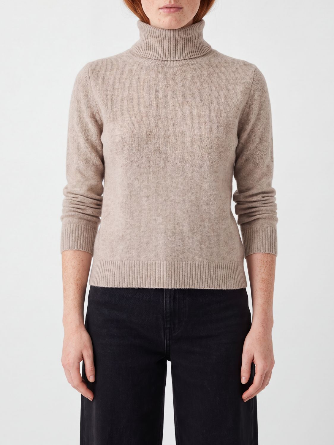 ROBERTO COLLINA Slim-Fit-Rollkragenpullover aus Kaschmir- und Seidenmischung