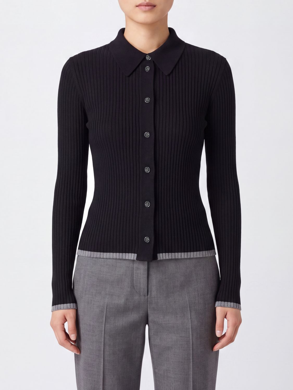 ROBERTO COLLINA Jacket Woman color Black