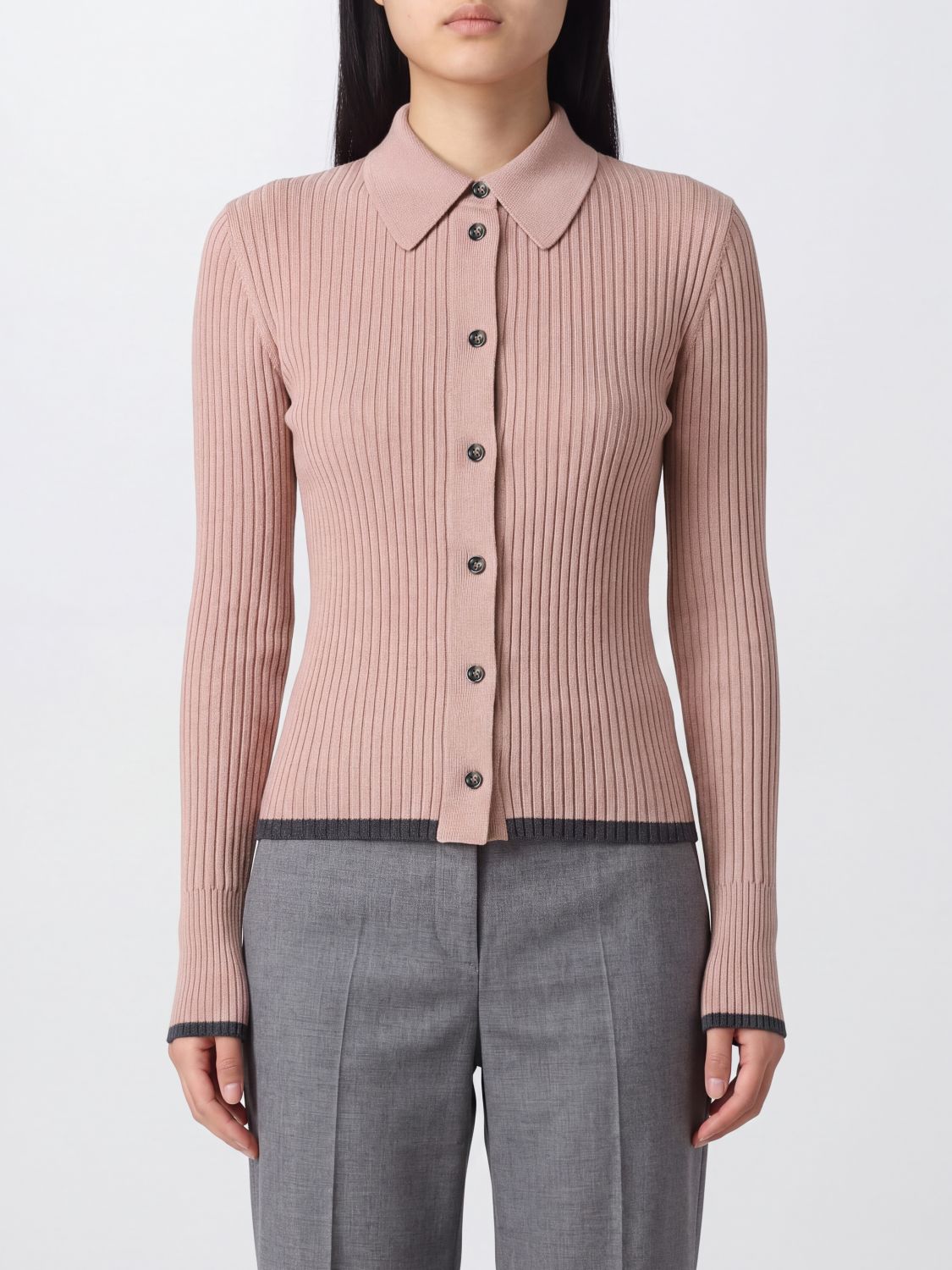 ROBERTO COLLINA Jacket Woman color Charcoal