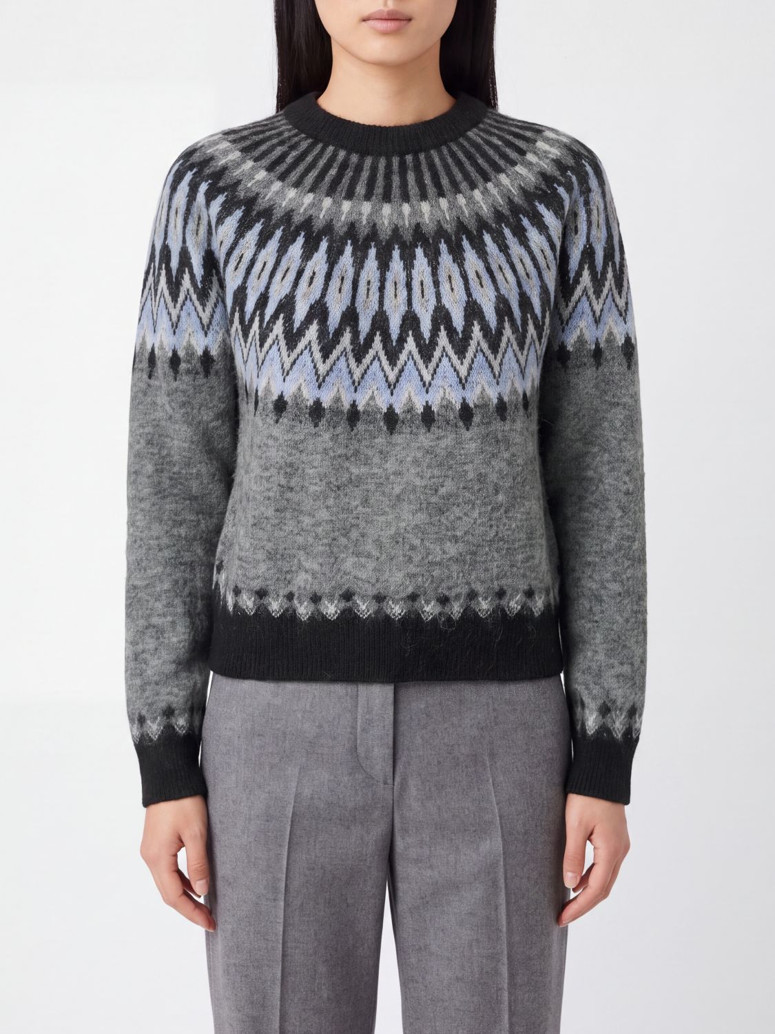 ROBERTO COLLINA Sweater Woman color Grey