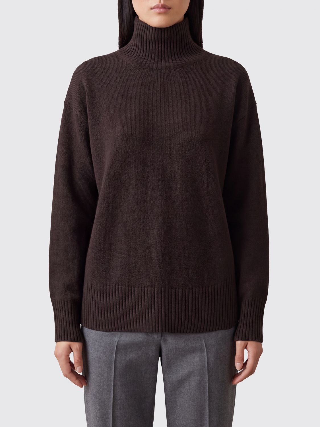ROBERTO COLLINA Sweater Woman color Brown