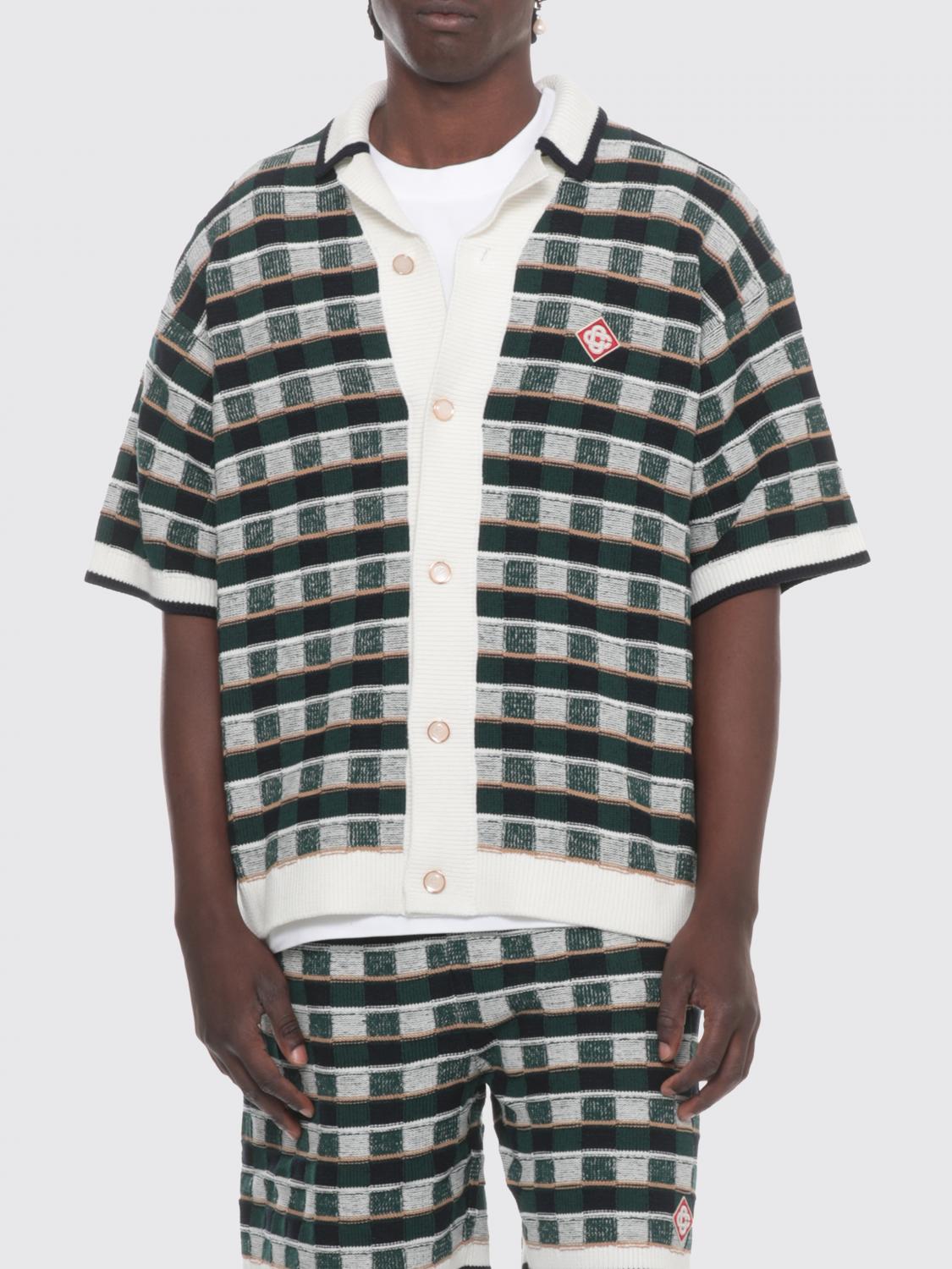 CASABLANCA Shirt Men color Green