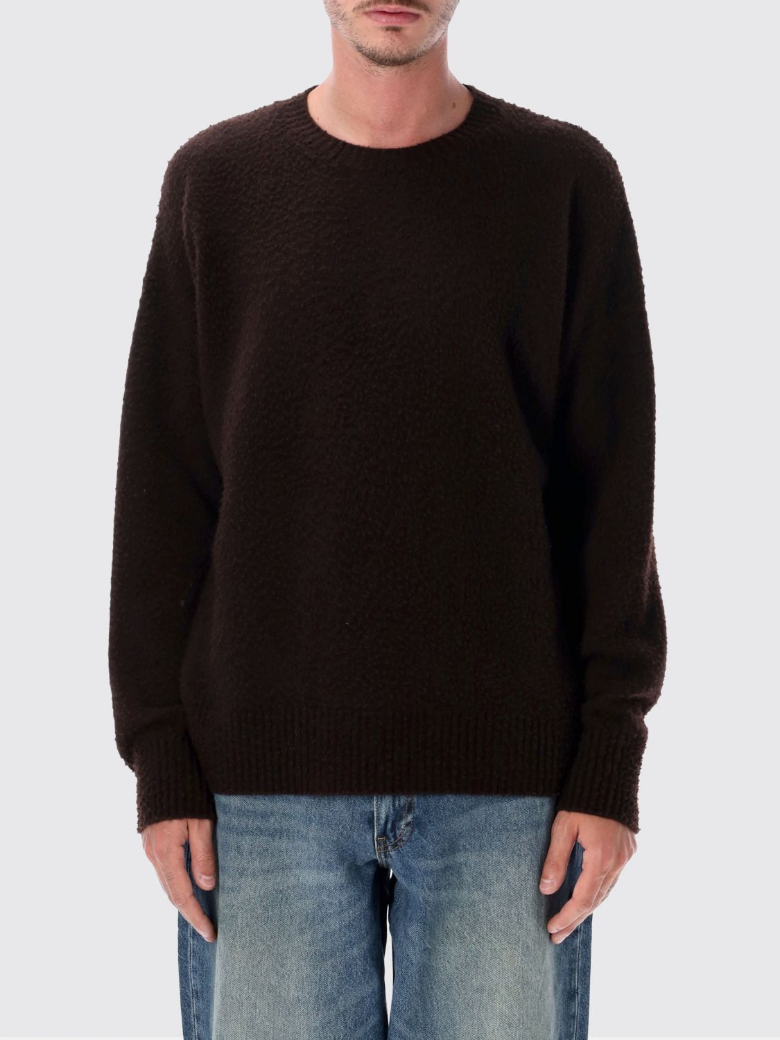 ROBERTO COLLINA Sweater Men color Brown