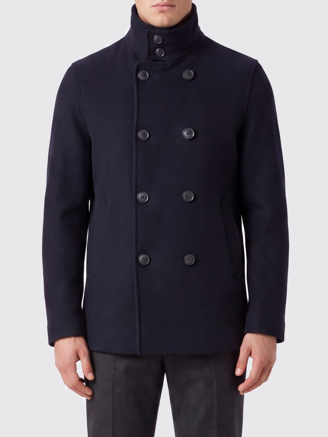 HERNO Jacket Men color Navy