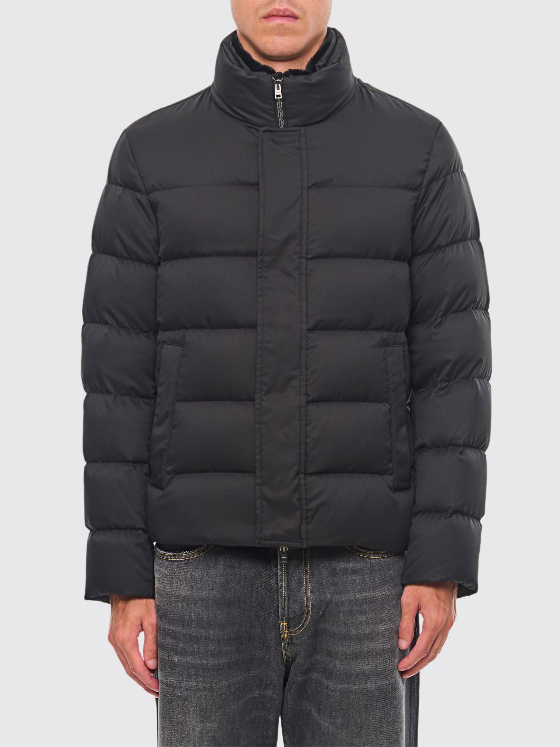 HERNO Jacket Men color Black