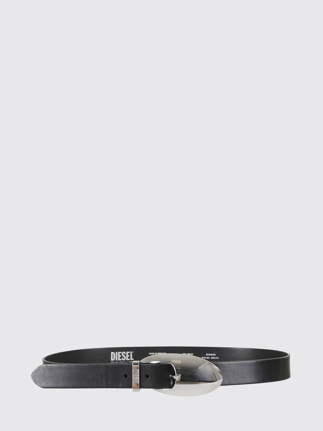 DIESEL Belt Woman color Black