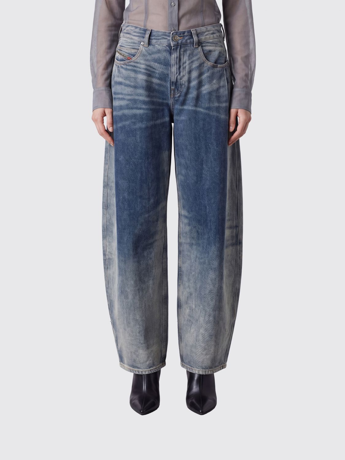 DIESEL Jeans Woman color Blue