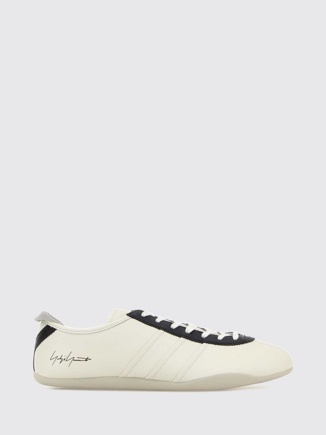 Y-3 Tokyo Leather Sneakers with Bicolor Design and Rubber Sole