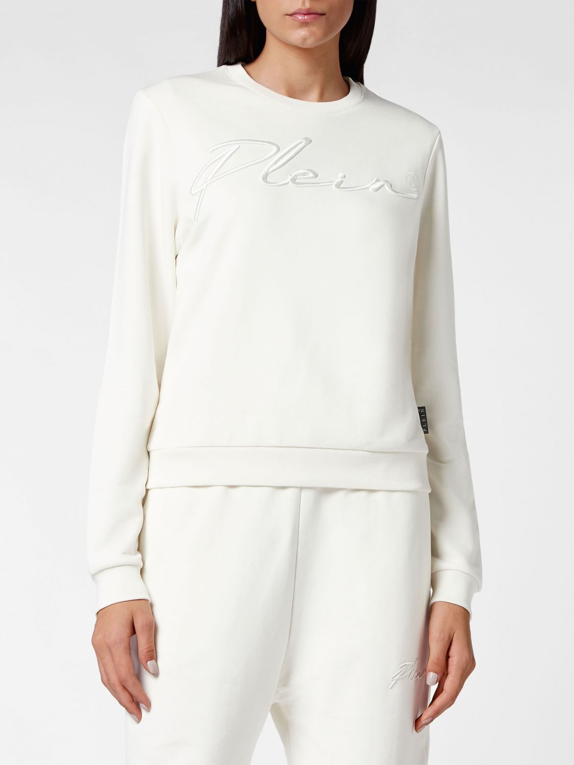 PHILIPP PLEIN Felpa Donna colore Avorio
