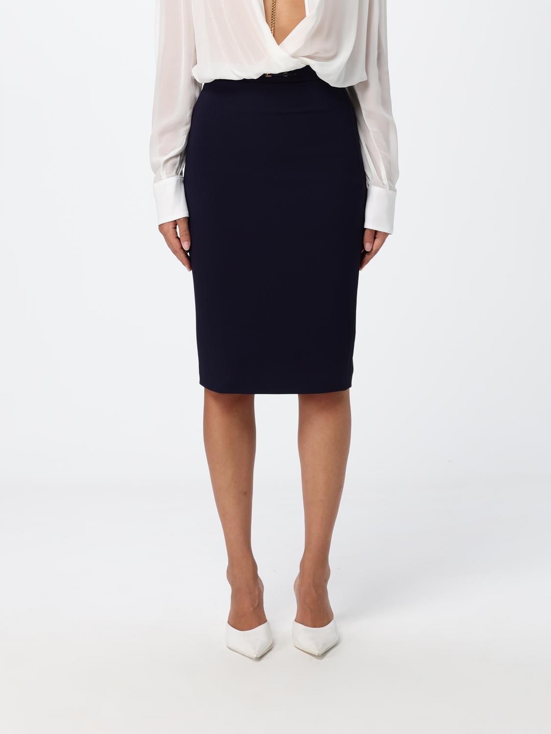 ELISABETTA FRANCHI Skirt Woman color Blue