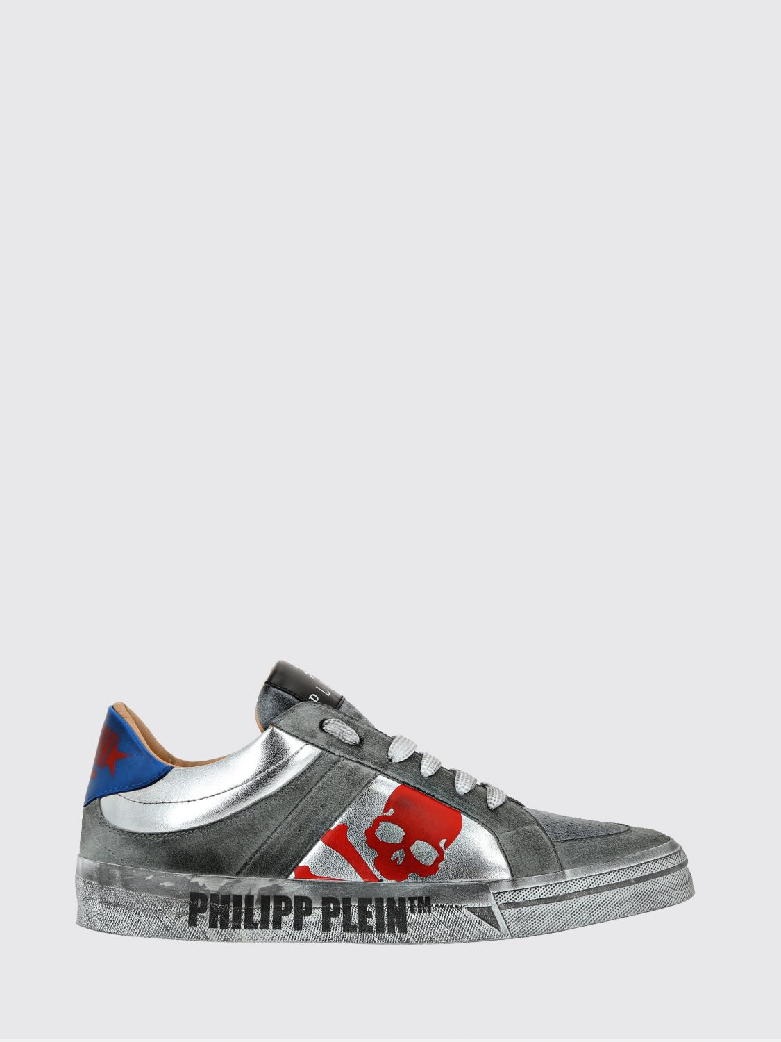 PHILIPP PLEIN Sneakers Uomo colore Argento