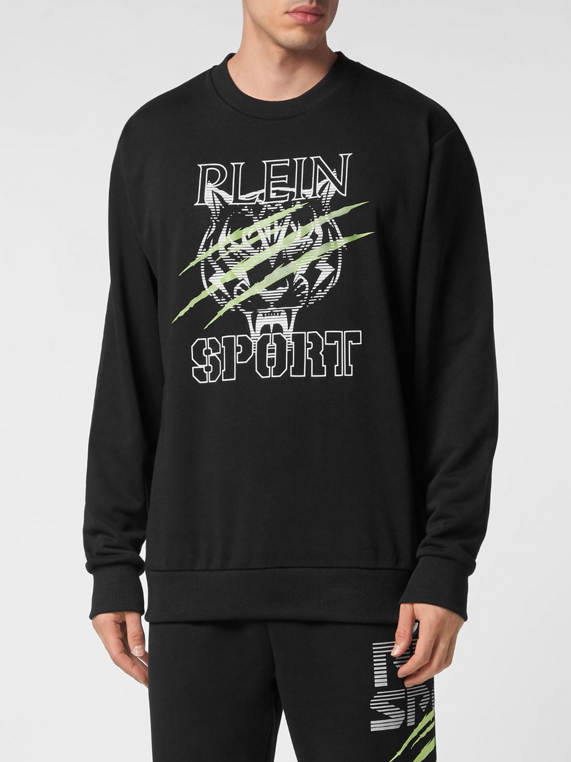 PLEIN SPORT Felpa Uomo colore Nero