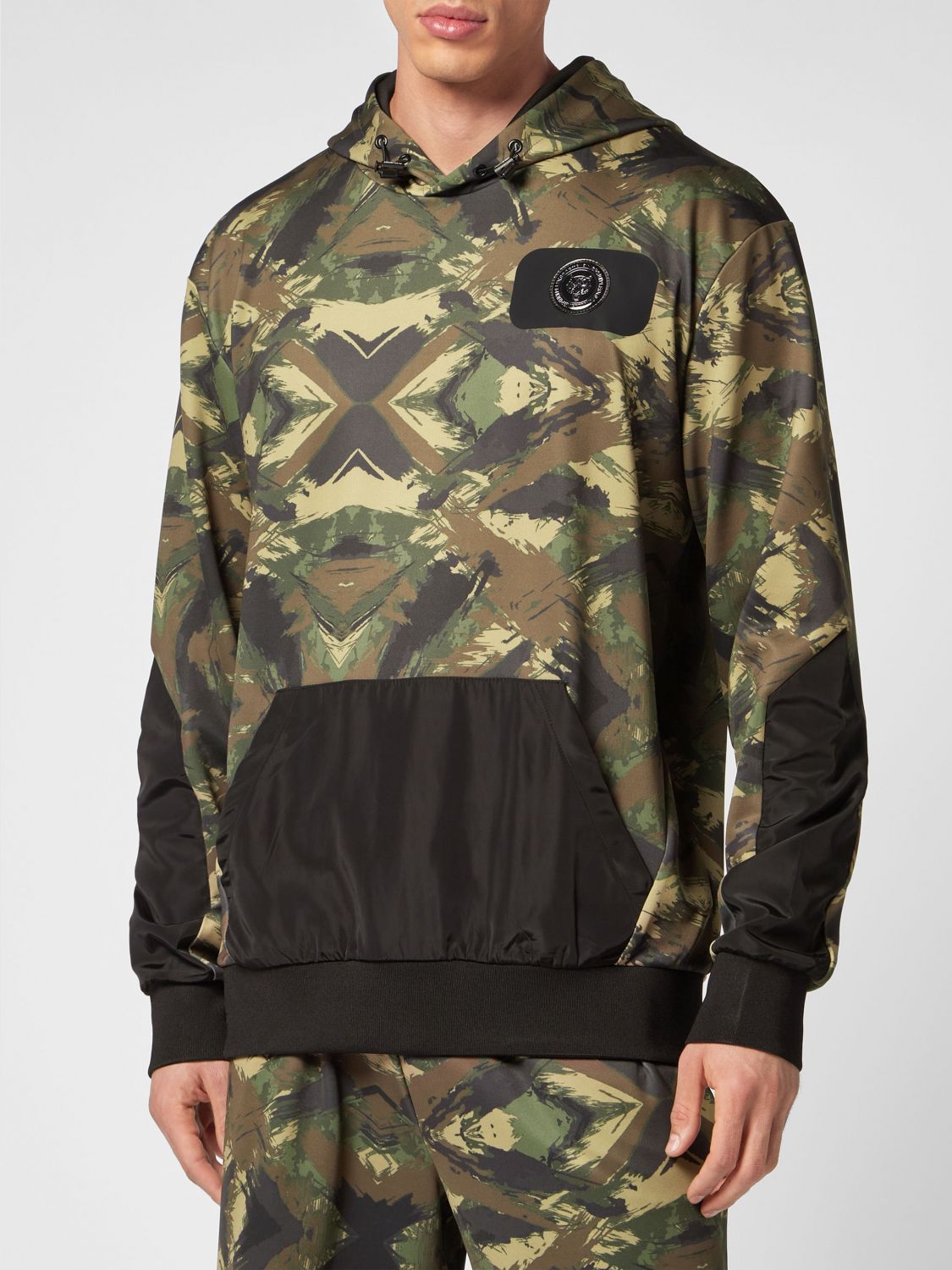PLEIN SPORT Felpa Uomo colore Militare